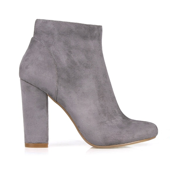 Crayfish Chunky Heel Women's High Heel Bootie - Picture 3 of 3